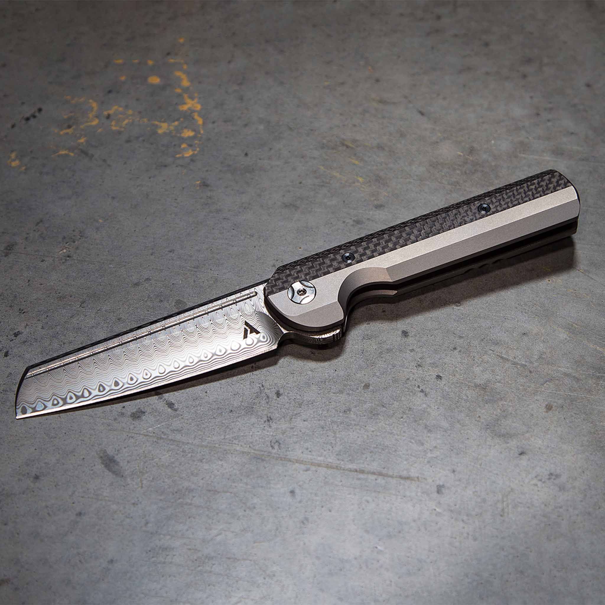 Slimfoot Frame Lock | Damasteel