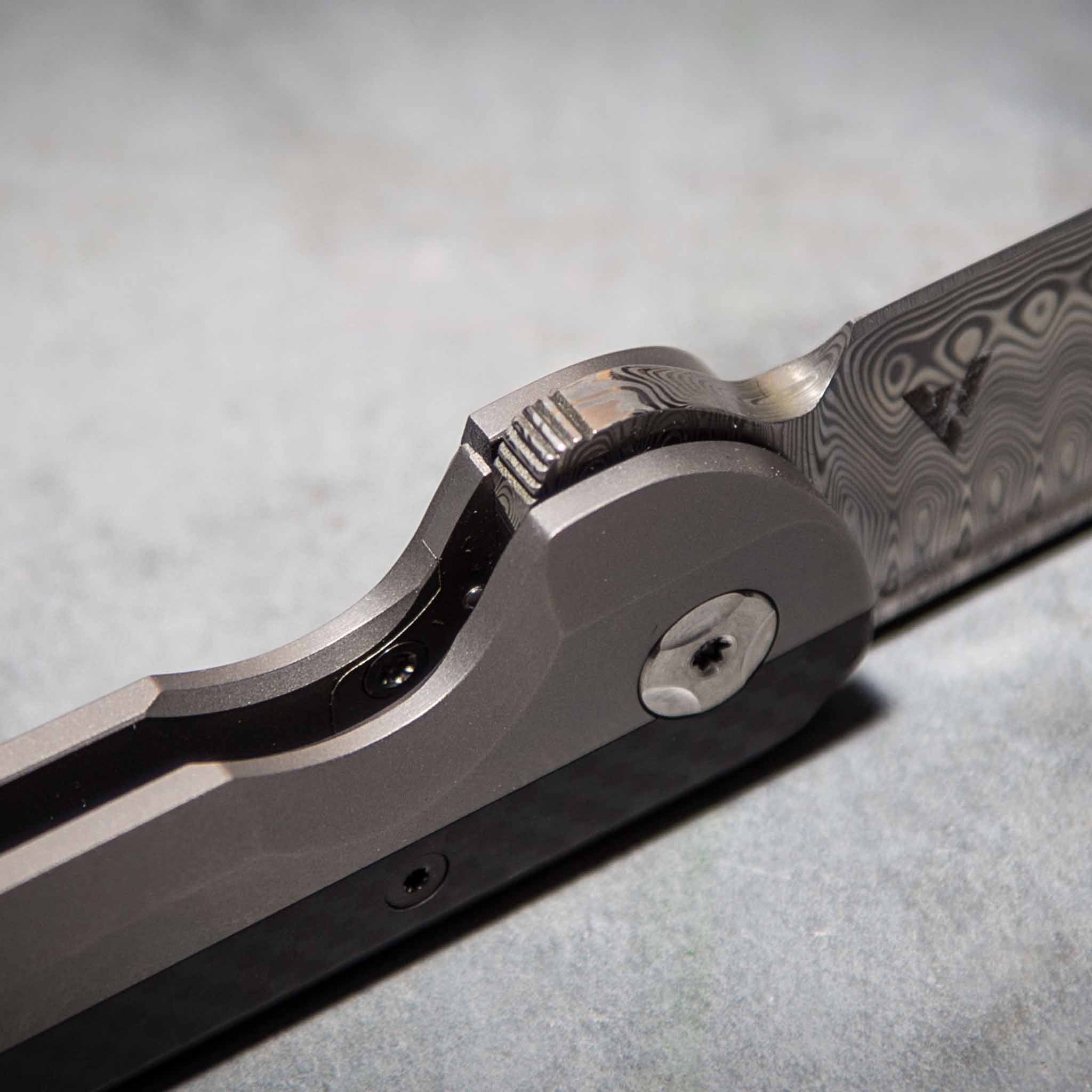 Slimfoot Frame Lock | Damasteel